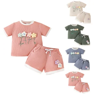 Girls’ Cotton Shorts Set
